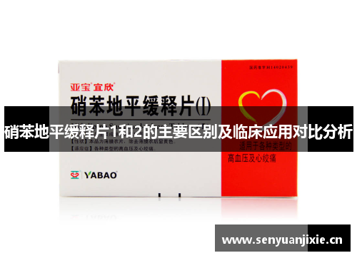 硝苯地平缓释片1和2的主要区别及临床应用对比分析