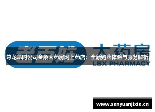 尊龙凯时公司金象大药房网上药店：全新购药体验与服务解析